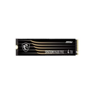 MSI SPATIUM M480 PRO 4TB PCIe 4.0 NVMe M.2 SSD (S78-440R050-P83)