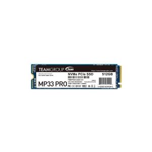 Team Group MP33 Pro - SSD - 512 GB - intern - M.2 2280 - PCIe 3.0 x4 (NVMe) - blå/sort
