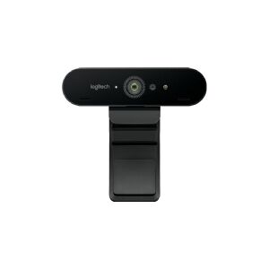 Logitech®   BRIO 4K Ultra HD webcam - Webcam - farve - 4096 x 2160 - audio - USB