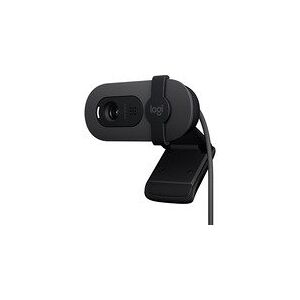 Logitech®   BRIO 100 - Webcam - Full HD - 1920 x 1080 - indbygget mikrofon - USB-C - Graphite