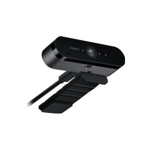 Logitech®   BRIO 4K Ultra HD webcam - Webcam - farve - 4096 x 2160 - audio - USB