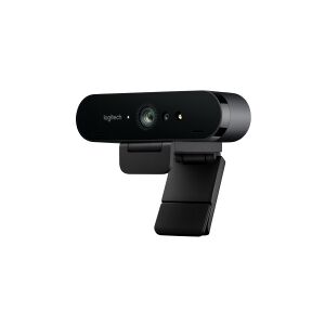Logitech®   BRIO 4K Ultra HD webcam - Webcam - farve - 4096 x 2160 - audio - USB