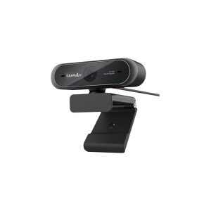 Gear4U Focus Webcam T1WC73PRO - Webcam - farve - 1920 x 1080 - 720p, 1080p - audio - USB 2.0 - MJPEG