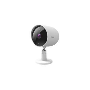 D-Link Systems mydlink DCS-8302LH - Netværksovervågningskamera - udendørs, indendørs - støvresistent/vandresistent - farve (Dag/nat) - 2 MP - 1920 x 1080 - 1080p - fast brændvidde - audio - trådløs - WiFi - LAN 10/100, Bluetooth 4.0 - MPEG-2, H.264 - DC 1