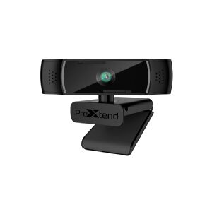 ProXtend X501 Full HD PRO - Webcam - farve - 1920 x 1080 pixel - audio - USB - Sort