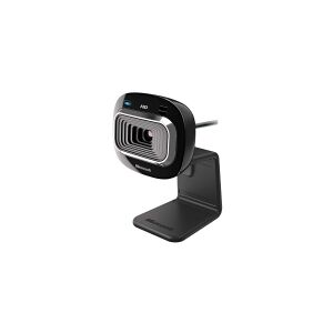 Microsoft LifeCam HD-3000 - Webcam - farve - 1280 x 720 - audio - USB 2.0