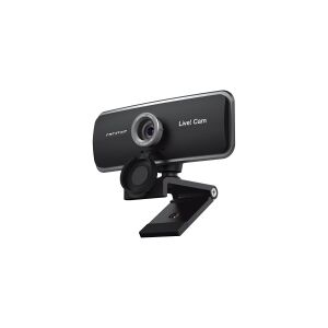 Creative Live! Cam Sync 1080p V2 - Webcam - farve - 2 MP - 1920 x 1080 - 1080/30p, 720/30p - audio - USB 2.0 - MJPEG, YUY2