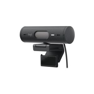 Logitech BRIO 505 - Webcam - farve - 4 MP - 1920 x 1080 - 720p, 1080p - audio - USB-C