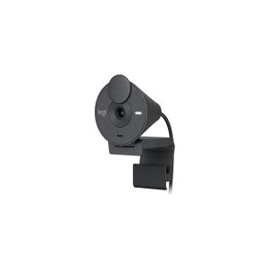 Logitech BRIO 305 - Webcam - farve - 2 MP - 1920 x 1080 - 720p, 1080p - audio - wired - USB-C