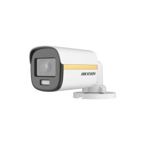 HIK VISION Hikvision Turbo HD Camera with ColorVu DS-2CE10UF3T-E - Overvågningskamera - kugle - støvproof / vandproof - farve (Dag/nat) - 8 MP - 1080p, 4K - M16 montering - fast brændvidde - med ledning - AHD - DC 12 V / PoC