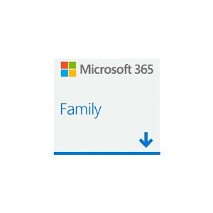 Microsoft 365 Home Licensabonnemet 1 år Op til 6 brugere Windows MacOS
