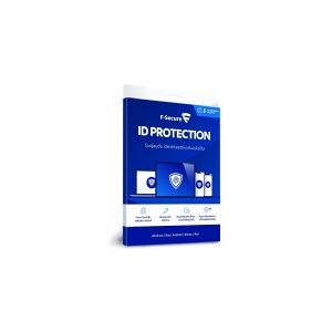 F-Secure ID PROTECTION VIP card with folder (1 year, 5 personal records)