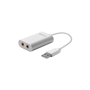 Lindy USB Type A to Audio Converter - Lydkort - stereo - USB