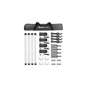 Nanlite PavoTube II 30X, 1 Light Kit, 70 W, LED, 2700 K, 12000 K, Sort, Hvid, 100 - 240 V