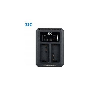 JJC dobbelt usb-kameraoplader til Panasonic Dmw-blc12 / Sigma Bp-51 / Leica Bp-dc12