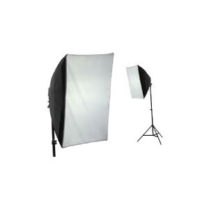 Studielampe IShoot SOFTBOX 50x70cm + STAND 220cm + 65W glødelampe = 325W