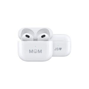 Apple   AirPods - 3. generation - ægte trådløse øretelefoner med mik. - ørespids - Bluetooth - Hvid   Magsafe Charging Case