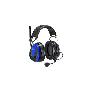 3M Peltor WS Alert XPI MRX21A3WS6 - WS Series - headset med radio - fuld størrelse - Bluetooth - trådløs - støjisolerende - blå