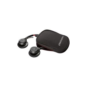 Plantronics Poly Voyager Focus UC B825 - Ingen opladningsstander - headset - på øret - Bluetooth - trådløs - aktiv støjfjerning