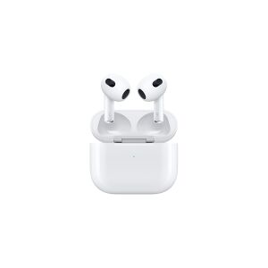 Apple   AirPods - 3. generation - ægte trådløse øretelefoner med mik. - ørespids - Bluetooth - hvid   Lightning Charging Case