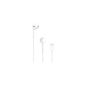 Apple EarPods - Øreproptelefoner med mik. - ørespids - kabling - USB-C