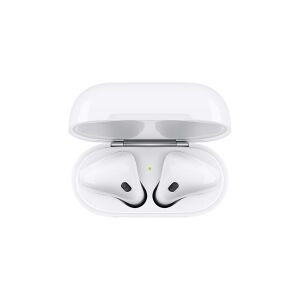 Apple AirPods with Charging Case - 2. generation - ægte trådløse øretelefoner med mik. - ørespids - Bluetooth