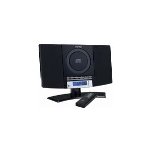 Denver MC-5220, Home audio mini system, Sort, FM, LCD, Blå, Vekselstrøm