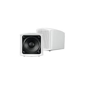 Omnitronic 11036903, Fuld interval, Ledningsført, 15 W, 150 - 22000 Hz, 8 ohm (O), Hvid