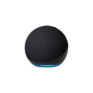 Amazon Echo Dot (5th Generation) - Smart højttaler - Bluetooth, Wi-Fi - App-kontrolleret - antracit (sort)