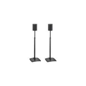 Sanus Systems Sanus WSSE1A2 - Stativ - for speakers - højdejusterbar - stål, presset aluminium - sort - gulvstående (pakke med 2)