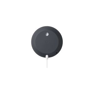 Google Nest Mini - Gen 2 - smart højttaler - Wi-Fi, Bluetooth - brunsort