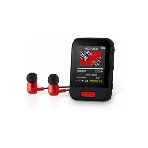 Sencor MP3 MP4-afspiller SFP 7716RD 16GB Bluetooth-skærm 1,8 tommer