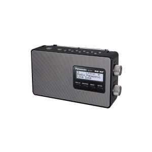 Panasonic-RF-D10EG - DAB bærbar radio - 2 Watt - sort