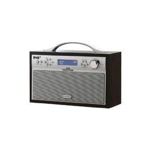 Scansonic   DA88 - DAB+ bærbar radio - 2 x 2 Watt (Total) - Sort/Sølv