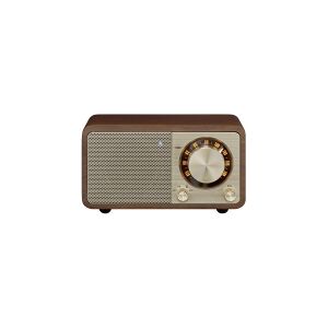 Sangean Electronics Genuine Mini WR-7, cherry dark wood