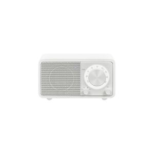 Sangean Electronics Bordradio Sangean WR-7 Genuine Mini FM genopladelig Hvid