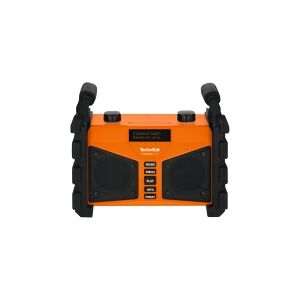 TechniSat DigitRadio 230 OD - DAB bærbar radio - 12 Watt - orange