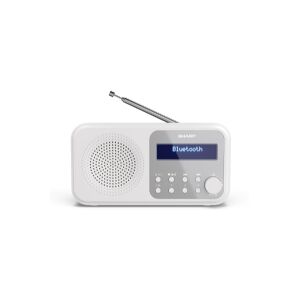 Sharp Tokyo DR-P420 - DAB bærbar radio - snehvid