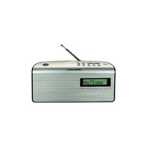 Grundig International Grundig Music BP 7000 DAB+, Bærbar, Analog & digital, DAB, DAB+, FM, 9 cm, LCD, Sort, Perle