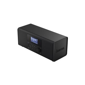 Hama DIR3020 - Netværksaudioafspiller - 2 x 3 Watt - sort