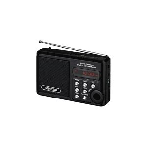 Sencor SRD 215 B - Privat radio - sort