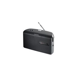 Grundig International Grundig Music 60 - Radio - 0,5 Watt - Sølv, Rød