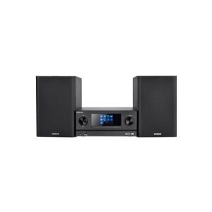 Kenwood M-9000S, Home audio mini system, Sort, 1 diske, 50 W, 2-vejs, 6 ohm (O)