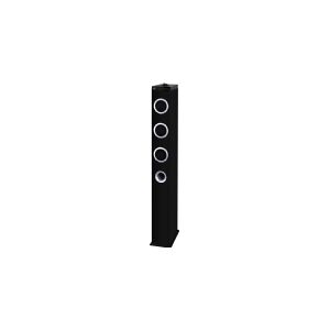 Trevi XT 10A8 BT Tower, Home audio tår system, Sort, 60 W, 60 - 18000 Hz, 12,7 cm (5), LED