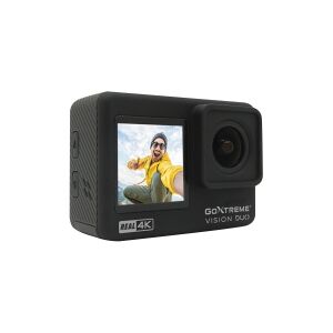 Easypix GoXtreme Vision DUO - Action-kamera - 4K / 60 fps - 12.0 MP - trådløst netværk - undervands op til 30 m