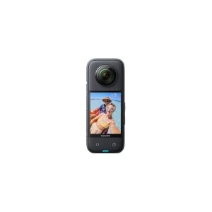 Insta360 X3 - 360° action-kamera - 5.7K / 30 fps - 72 MP - Wi-Fi, Bluetooth op til 10 m - sort