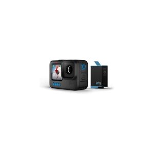 GoPro HERO10 Black - Action-kamera - 5.3K / 60 fps - 23.0 MP - Wireless LAN, Bluetooth - undervands op til 10 m