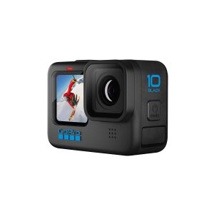 GoPro HERO10 Black - Action-kamera - 5.3K / 60 fps - 23.0 MP - Wireless LAN, Bluetooth - undervands op til 10 m