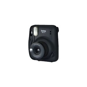 Fujifilm Instax Mini 11 - Instant kamera - objektiv: 60 mm - instax mini trækulsgrå