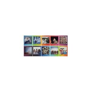 Fujifilm Instax Square Rainbow - Farvefilm til umiddelbar billedfremstilling (instant film) - 10 optagelser